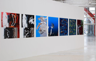 Installation view at Skɪz(ə)m, Plato, Ostrava, Czech Republic, 2020. Curated by Daniela and Linda Dostálková