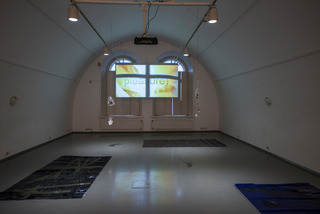 Pollinating machines, 2019. Installation view at Fall Open Studios, HIAP, Helsinki, Finland